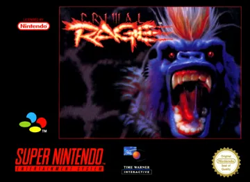 Primal Rage (Europe) box cover front